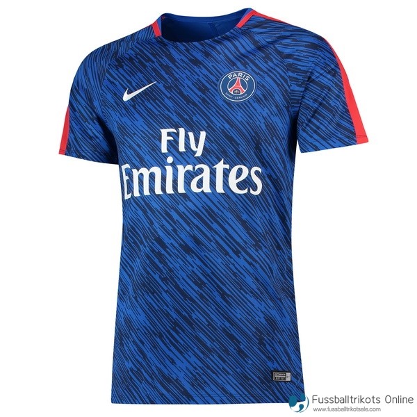 Paris Saint Germain Training Shirts 2017/18 Blau Rote Fussballtrikots Günstig